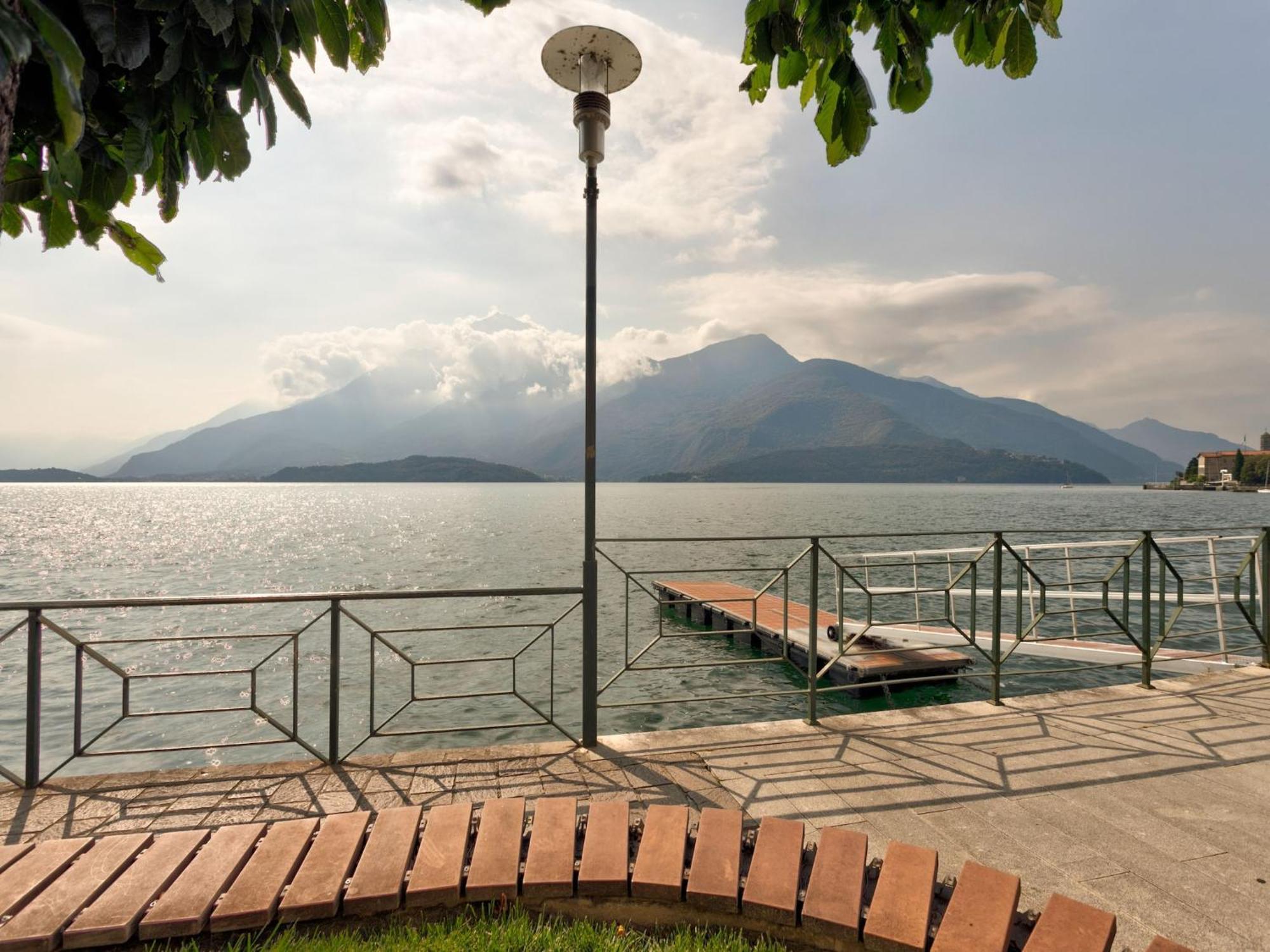 Apartamento Wonderful Flat With Swimming Pool Lift And Garden Gravedona Exterior foto