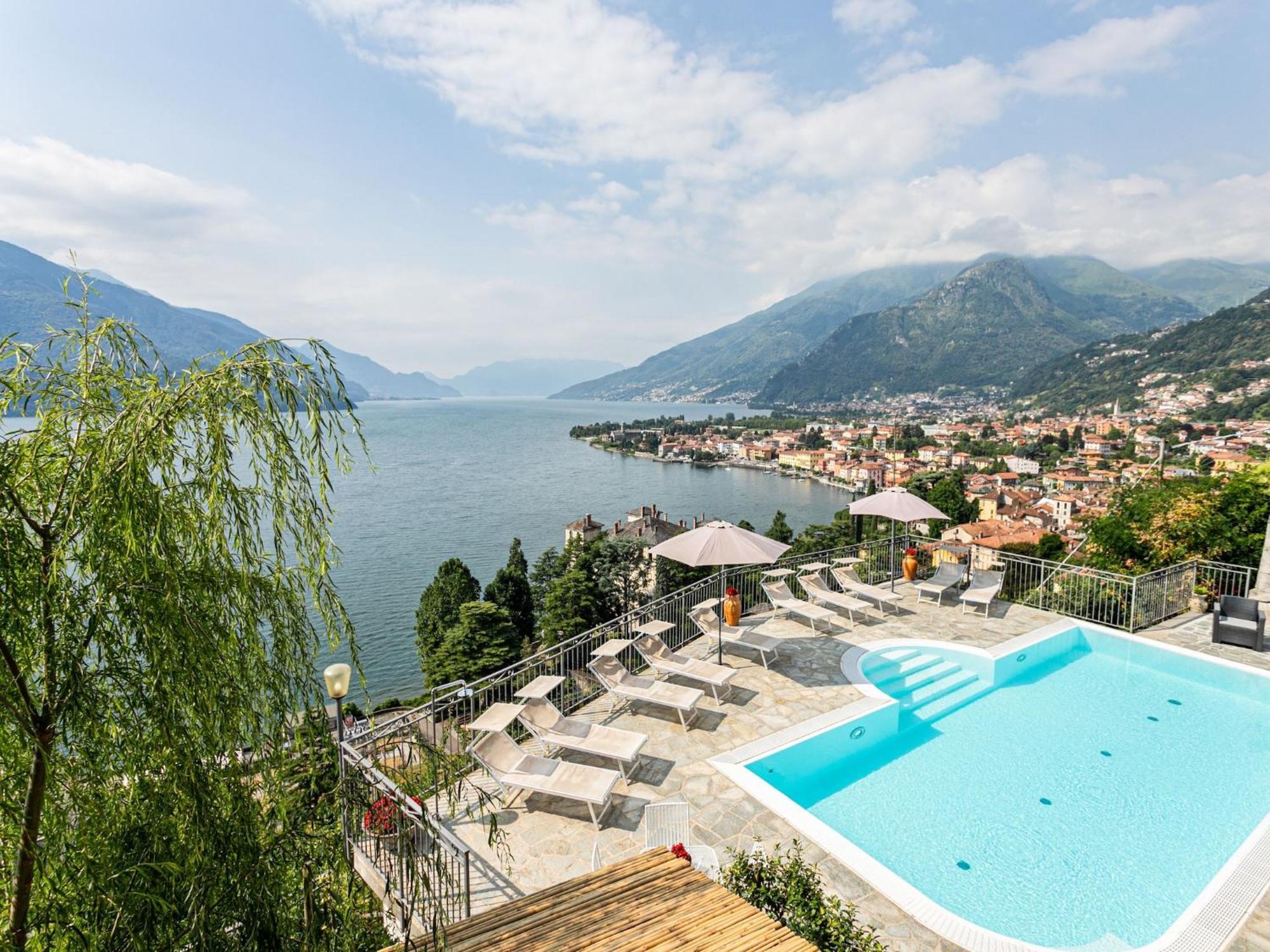 Apartamento Wonderful Flat With Swimming Pool Lift And Garden Gravedona Exterior foto