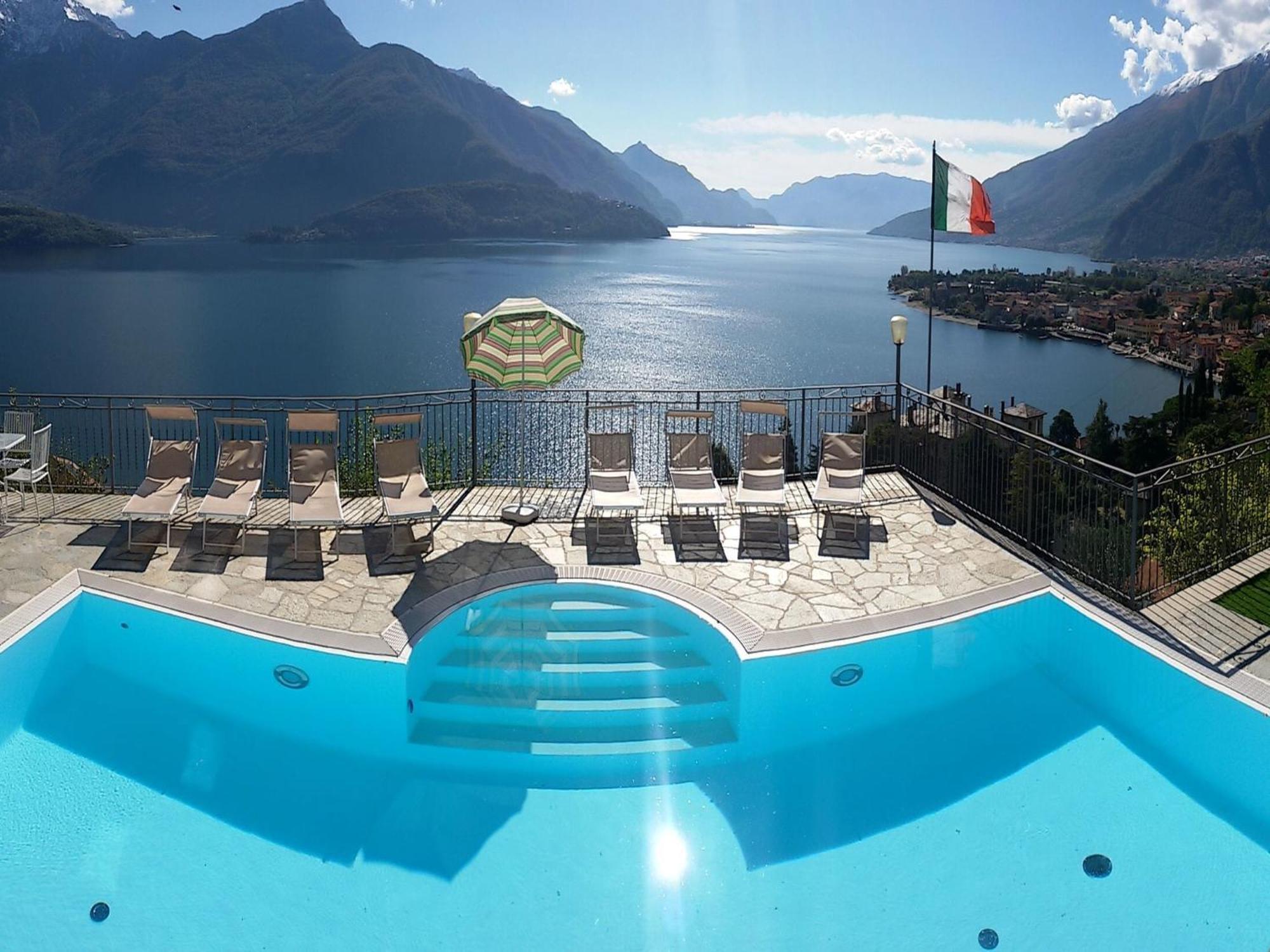 Apartamento Wonderful Flat With Swimming Pool Lift And Garden Gravedona Exterior foto